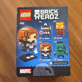 LEGO BrickHeadz Marvel Black Widow 41591 Complete Set 143 Pieces, New / Unopened
