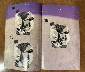 LEGO Space Exploriens: Nebula Outpost (6899) 98% Complete With Instructions