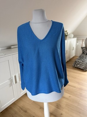 b.young Damen Pullover, Größe XL, Blau, ungetragen