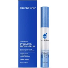 Advanced Eyelash Serum for Thicker, Longer Eyelashes and Eyebrows - Grow Lusc...