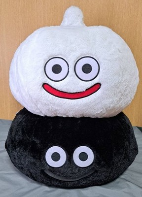 Dragon Quest Slime Dark & Snow Plush Set 40cm Fuzzy Toys Limited Edition