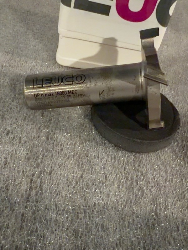 LEUCO 1742169 PCD CNC PLANER 2" x .374" 3/4" Mount Z4 RH REWORKED