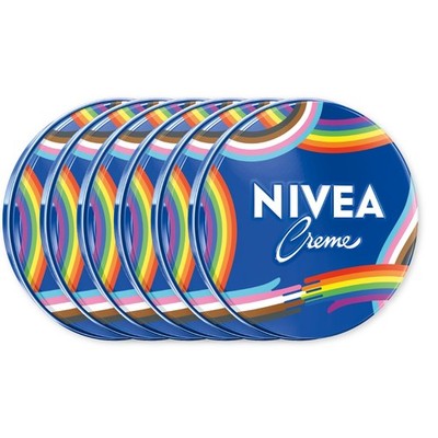 NIVEA Creme Regenbogen Limited Edition 6 x 75 ml