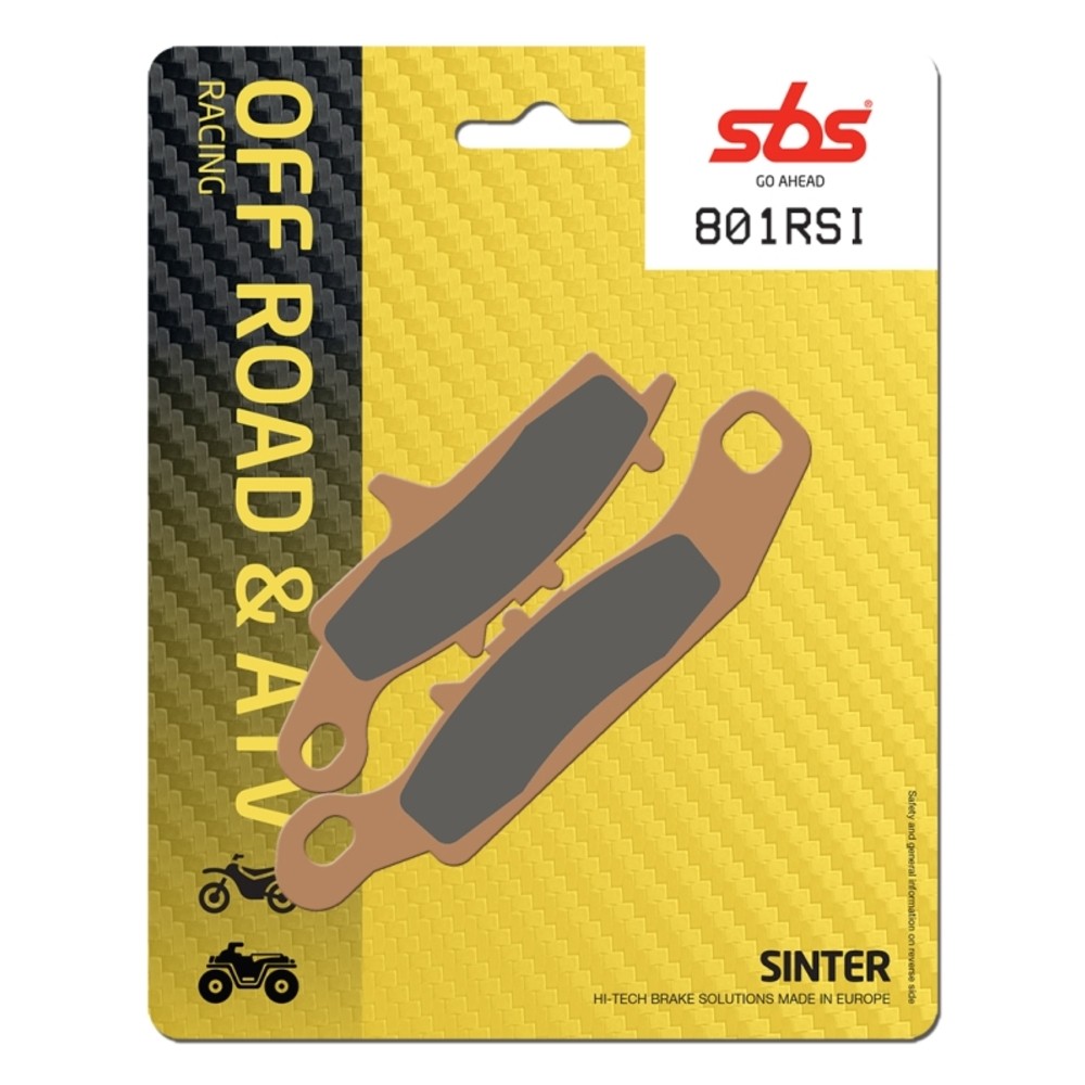 Brake Pad SBS P801-RSI Motorcycle Engine Spare Parts Moped Accessories