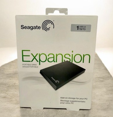 1TB Terabyte External Hard Drive USB3.0 Gaming Computer Storage SeagateExpansion