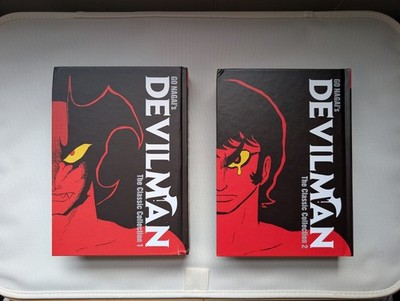 Devilman The Classic Collection Manga Vol 1 & 2 Hardcover Omnibus Full Set