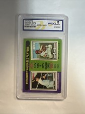 1975 Topps Baseball #208 Boog Powell Johnny Bench 1970 MVP Players WCG 10