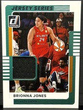 2025 Panini Donruss WNBA Jersey Series #17 Brionna Jones - Atlanta Dream