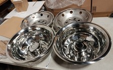 Ford E350 E450 Van Rv 16 Dual Wheel Simulators Hub Caps Dually Rim Skins Covers