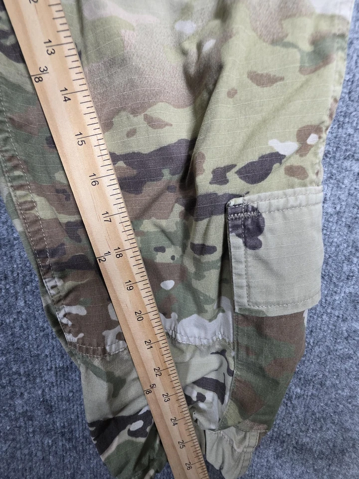 Calça masculina ACU exército dos EUA pequena regular OCP MultiCam Ripstop carga NSN - Imagem 4 de 4