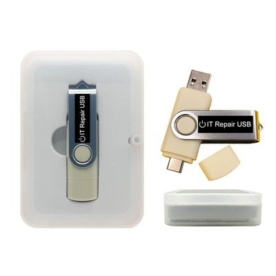USB Flash Drive for IT Repair Antivirus, Data Recovery & Password Reset Tool