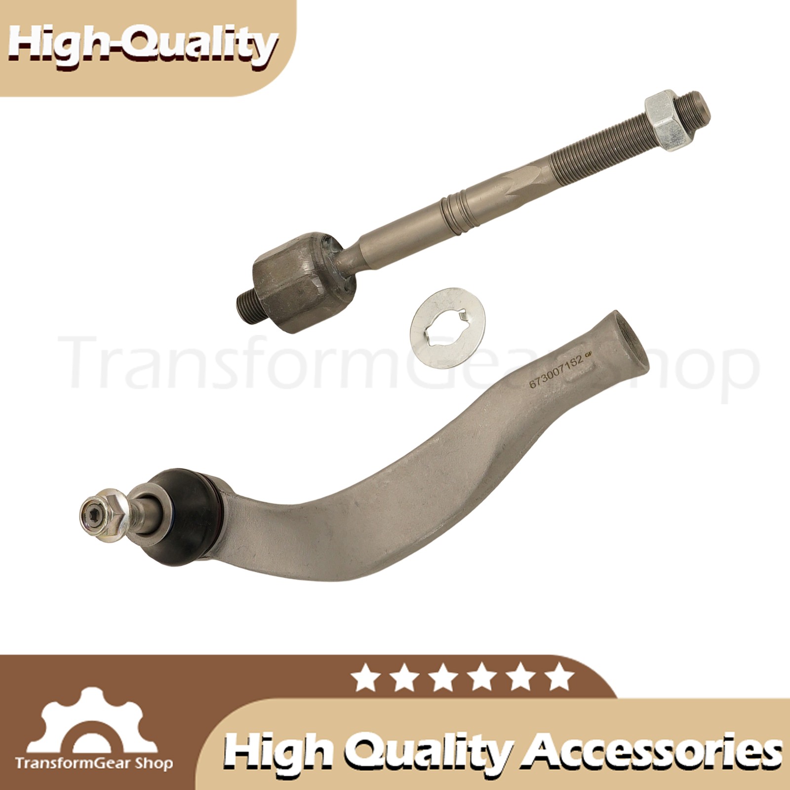 NEW For 2019-2023 Maserati Levante Right Inner Tie Rod Ball Joint 673007162 US