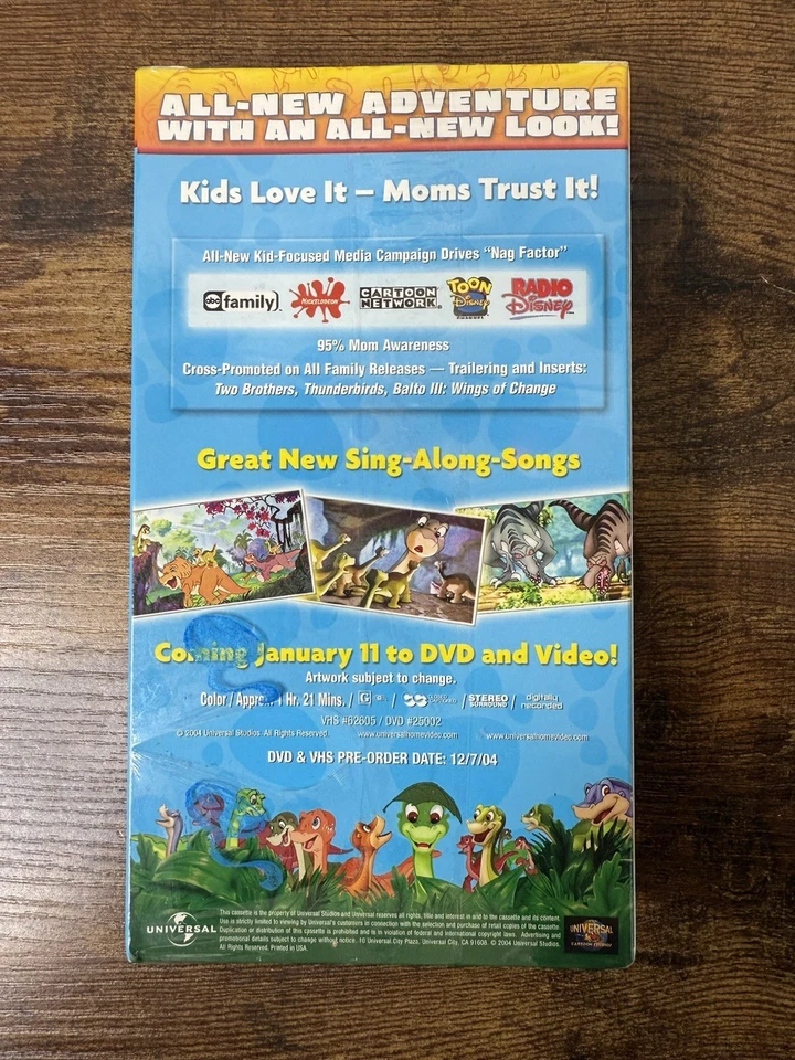 The Land Before Time - Invasion of the Tinysauruses Volume VHS Demo Screener - Image 2 of 3