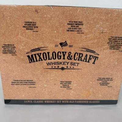Mixology & Craft Whiskey Set.  TREAT YOUR WHISKEY TO THE FINEST