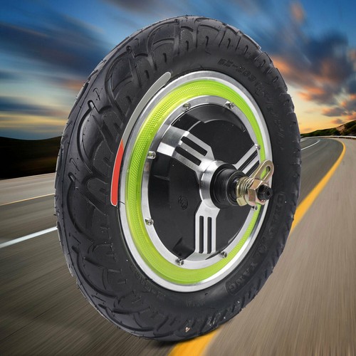 Brushless Gearless Hub Motor 12-Inch Wheel Front Rear 48V E-Bike Hub Wheel Motor