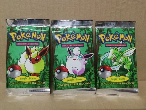 Pokemon Jungle Booster - Jungle Envelope Pouch - Italian Artset