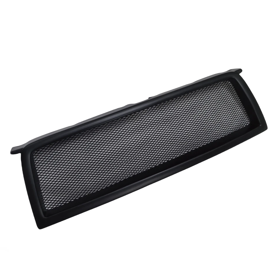 Parrilla de malla de parachoques delantero negro mate para Subaru Forester 2006-2008 2007 1x Foto 4 de 4