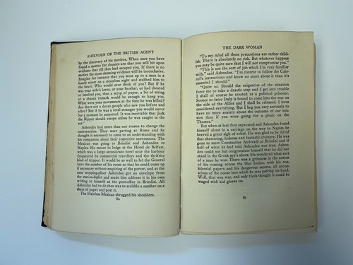 Ashenden or: The British Agent W. Somerset Maugham 1941 Hardcover Ex-Library - Picture 9 of 13