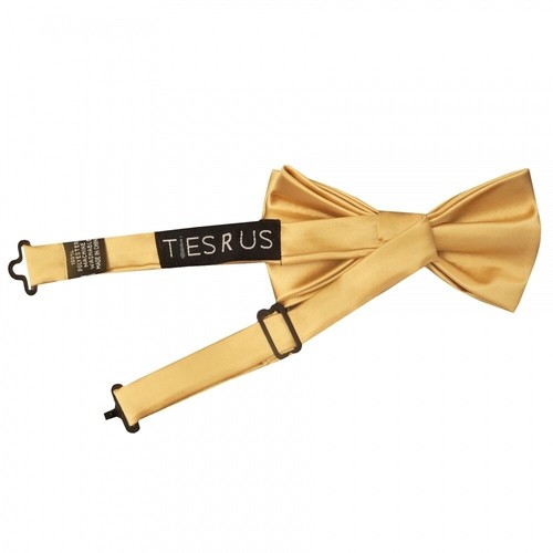 Pre Tied Caramel Boys Bow Tie Age 18 Months-3 Years Babies Wedding Dickie Bow - Picture 2 of 2