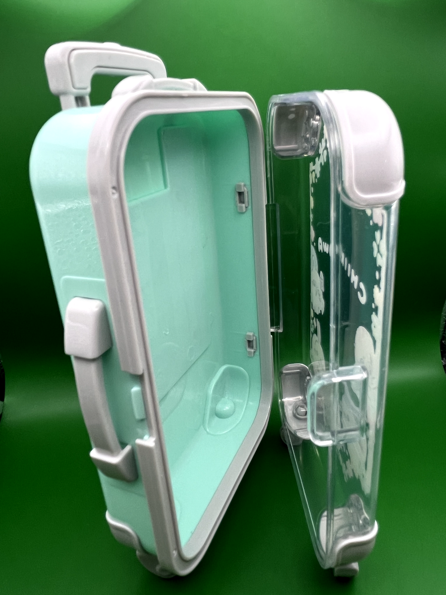 Chiikawa Usagi Rakko Momonga Mini Carry Case Mint Green Nagano