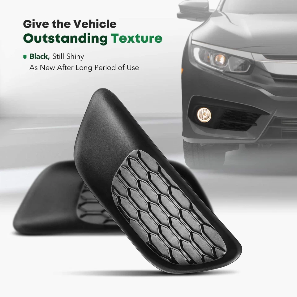 2 peças tampa de farol de neblina dianteiro para Dodge Grand Caravan 2011-2020 Ram C/V 2012-2015 - Imagem 4 de 4