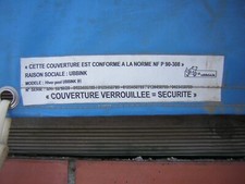 Bache hivernale sécurité piscine