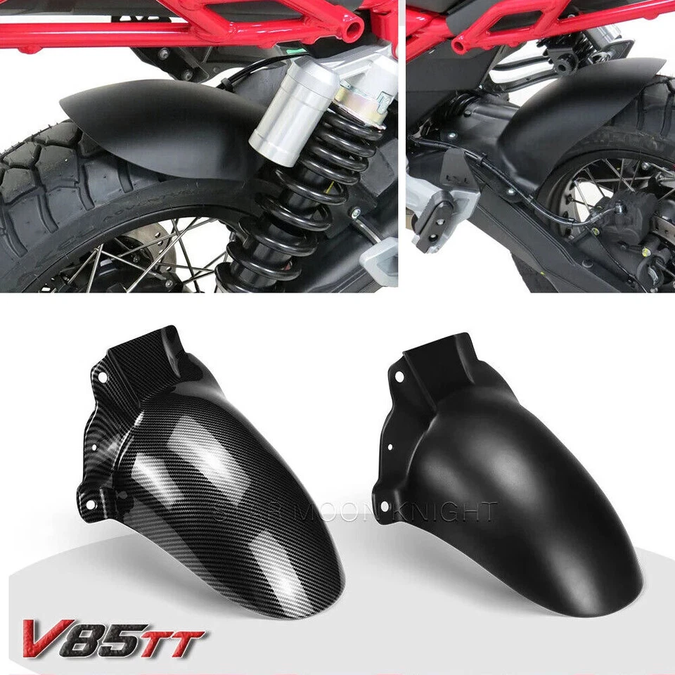 Huggers Mudguard For Moto Guzzi V85TT V 85 TT 2019-2023 2024 Rear Fender Splash - Изображение 2 из 4