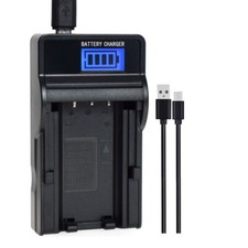 LCD Battery Charger for Toshiba CR-V3 PDR-M25 PDR-M60 PDR-M61 PDR-M65 PDR-M71