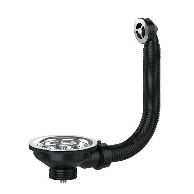 Norbreck Bathroom & Tile Centre Viva - Basket Strainer Waste (Round Overflow) - Image 2