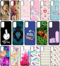 Custodia cover back case per SAMSUNG GALAXY A52s 5G in TPU morbida FANTASIA W