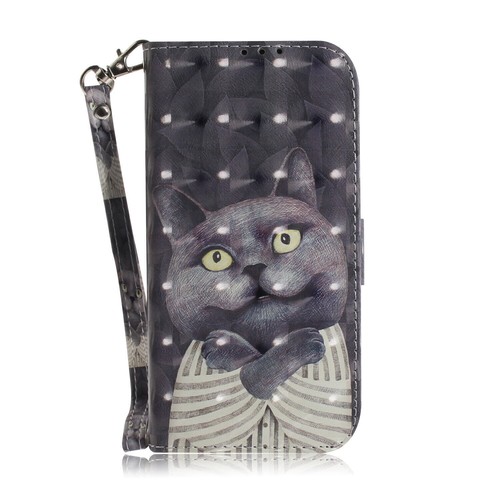 3D Painted Wallet Leather Phone Case For Google Pixel 5 6 7 8 Pro 5A 6A 7A 4A - Picture 7 of 17