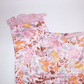 Victoria Secret Pajama Pants Medium Sleepwear Medium Satin Multicolor Ruffle
