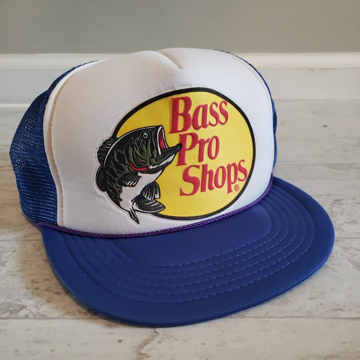 Bass Pro Shops Vintage BPS Cap +フック Vintage Bass Pro Shops SnapBack Trucker Rope Hat/Cap Taiwan ROC | eBay