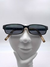 Vintage Cerruti 1881 CE0901 Black Rectangle Sunglasses FRAMES ONLY