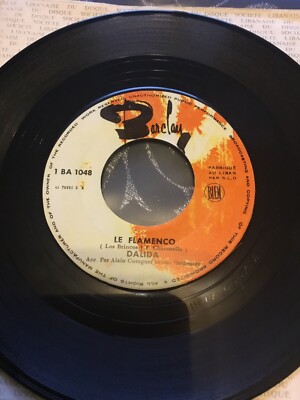 Dalida-Le Flamenco Lebanon/Lebanese Barclay 7  Mega Rare !!!!