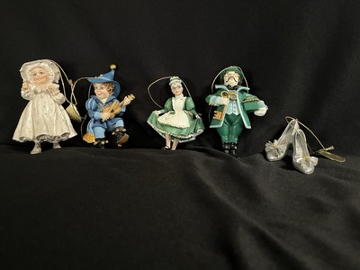 Wizard Of Oz Ornaments, 15 Total. Ashton Drakes Storybook Heirloom Collection. 