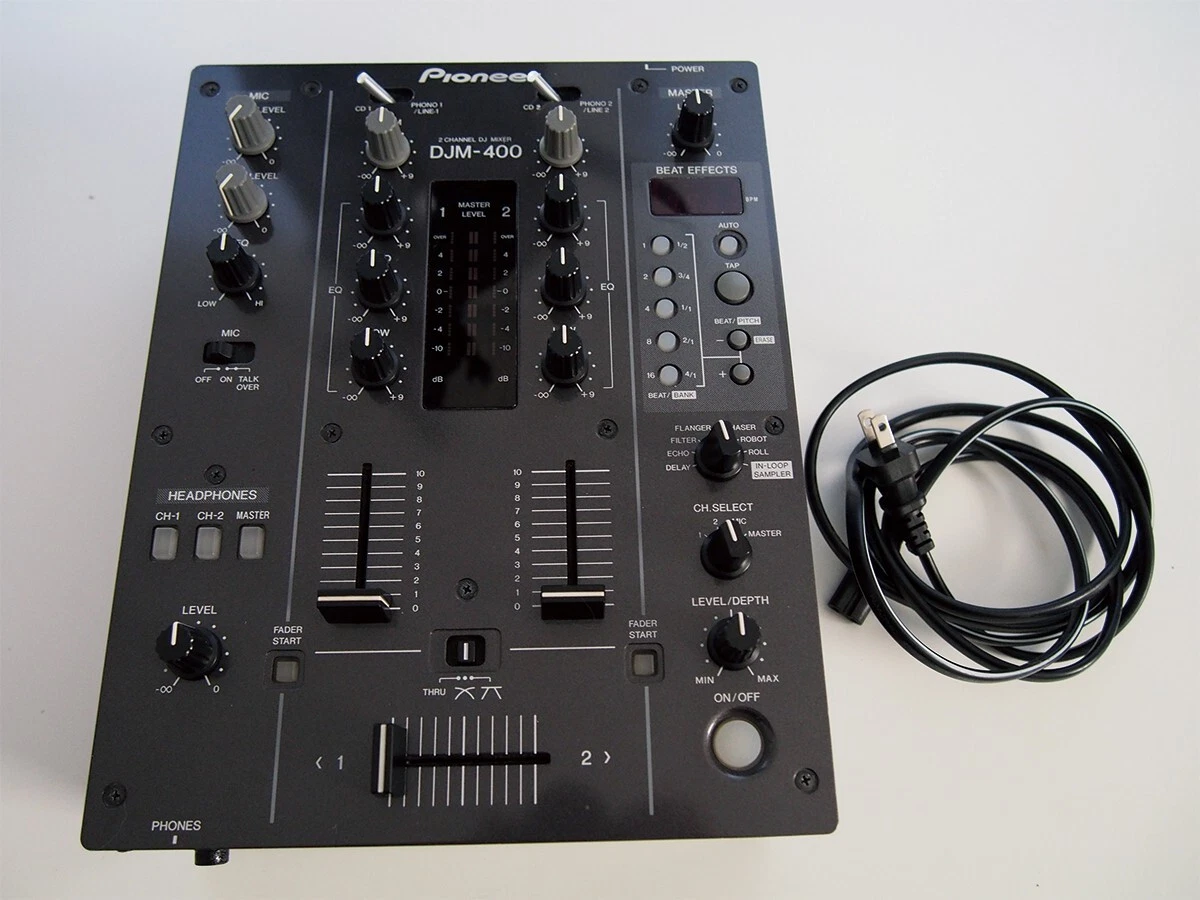 Pioneer DJ DJM-400 Black 2-channel Effects Audio Mixer DJM400 | eBay