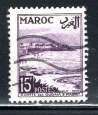FRANCE MOROCCO AFRICA STAMPS USED LOT 554AJ
