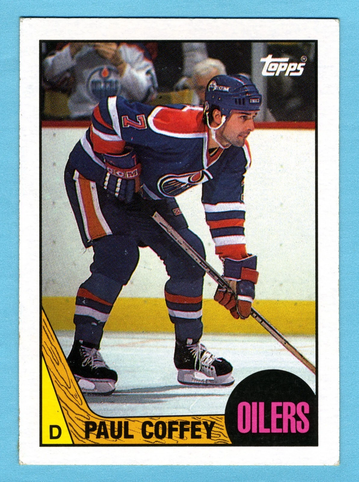 Paul Coffey trading card