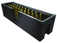 SAMTEC TST-110-01-L-D Straight Hooded 20-Pin Gold 2-Row Header Lot Quantity-5