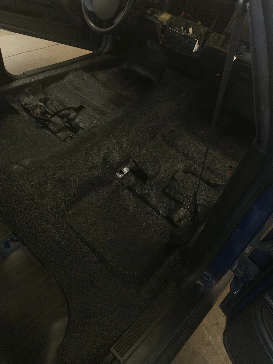 Used 98 11 Ford Crown Victoria Black Vinyl Rubber Floor with pads