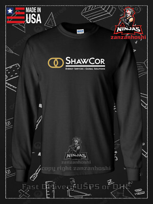 New Shawcor Energy Services Logo Men's Tee American Long Sleeve T-Shirt
