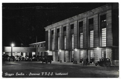 REGGIO EMILIA (1849) - REGGIO EMILIA Station F.F.S.S. (Night) - Fp/Non Vg