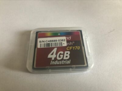 Transcend CompactFlash 4GB Industrial CF Card CF170 | eBay