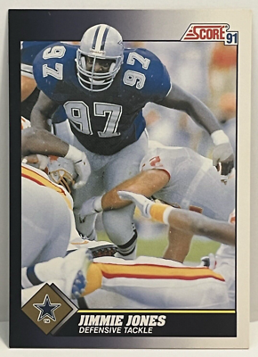 1991 Score Jimmie Jones Dallas Cowboys 503 | eBay