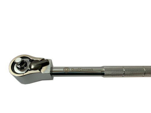 QualConnect® Profi 1/2 Zoll Sidewinder Speed Schraubenschlüssel Rachet mit Rändelung  - Bild 3 von 3