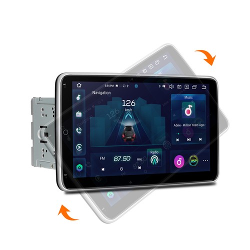 Octa Kern Android 12 Autoradio 2 Din 4+64G DAB+ GPS Navi DSP Universal Display - Bild 23 von 24