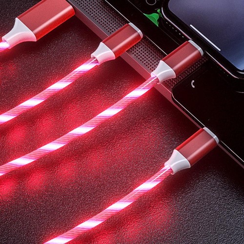 LED 100CM Fast Charge Type-C USB Cable Cord for Galaxy S10 S20 S21 S22 S23- - Picture 10 of 30