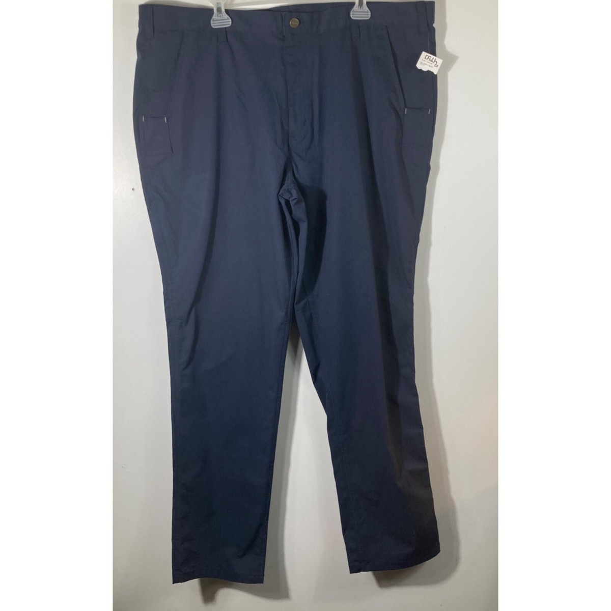 Mens Carhartt Abbott Pant Ripstop Cotton Millington Twill Navy 44 x 34 NWT