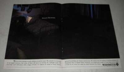 1984 WHSmith Children's Books Ad - Night-School